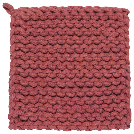 Canyon Rose Knit Potholder