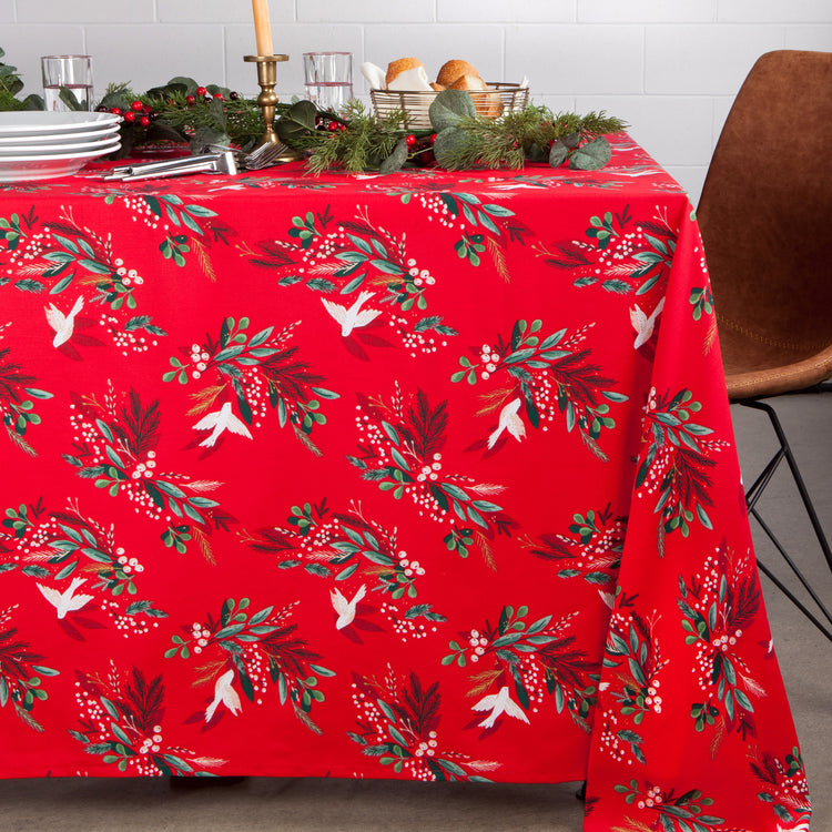 Winterbough Table Cloth 90 X 60 Inches
