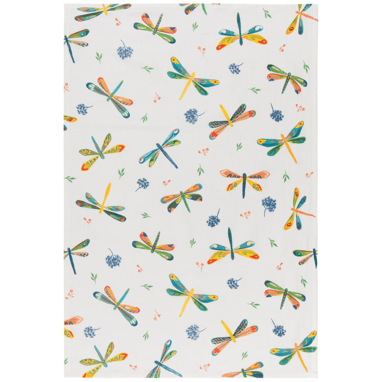 Dragonfly Baker Floursack Dishtowels Set of 3