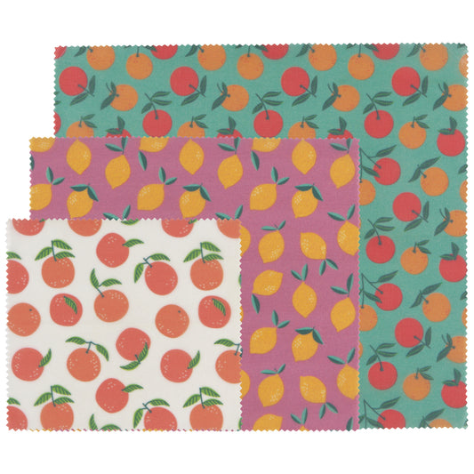 Bees Beeswax Wrap, Set of 3
