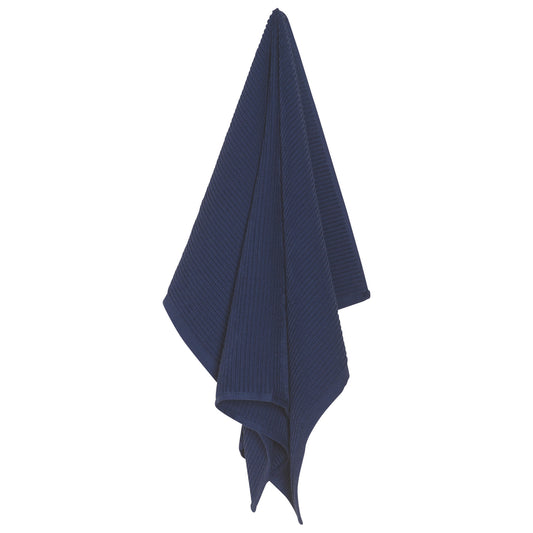 Ripple Indigo Dishtowel