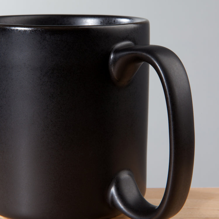 Matte Black Mug 14 oz