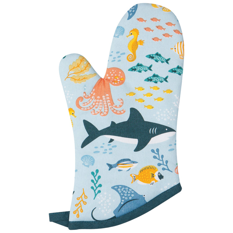 Under The Sea Oven Mitts Set of 2