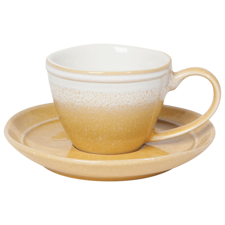 Mineral Espresso Cups and Saucers Set of 4