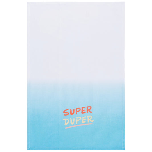 Super Duper Printed Cotton Dishtowel