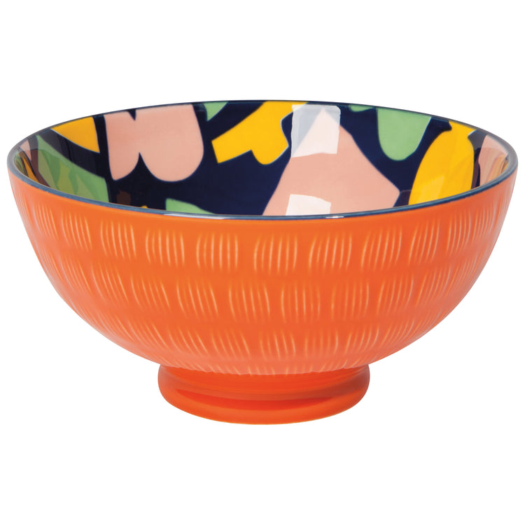 Doodle Stamped Bowl Medium 6 inch