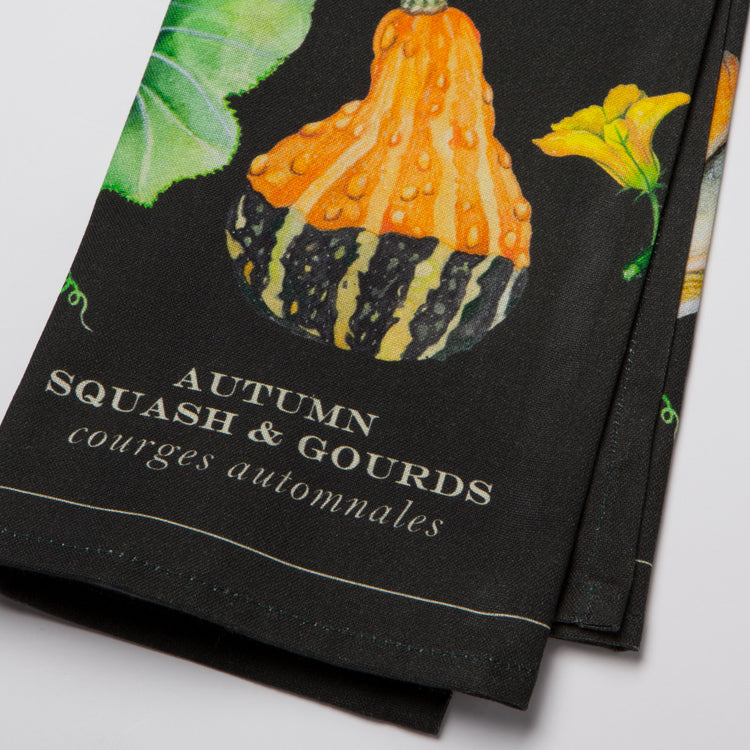 Autumn Squash Cotton Dishtowel