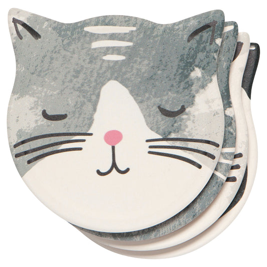 Cats Meow Soak Up Coasters Set of 4