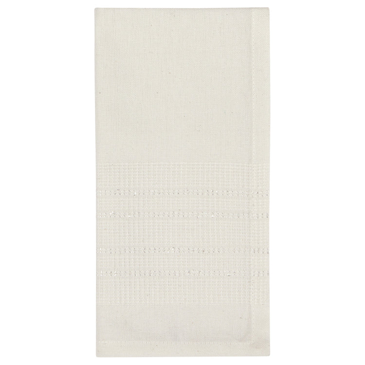 Estela White Woven Napkins Set of 4