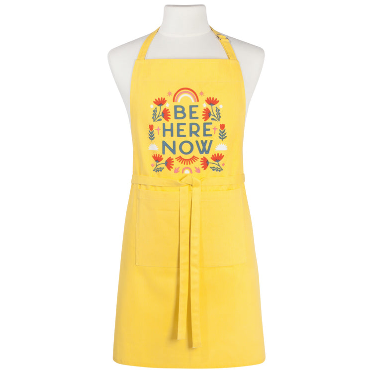 Be Here Now Packaged Apron