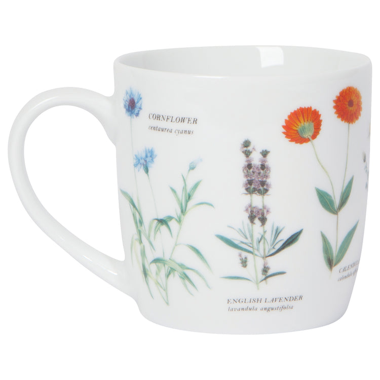 Edible Flowers Mug 12 oz