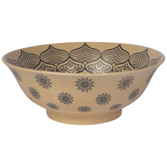 Mandala Stamped Bowl Large 8 inch