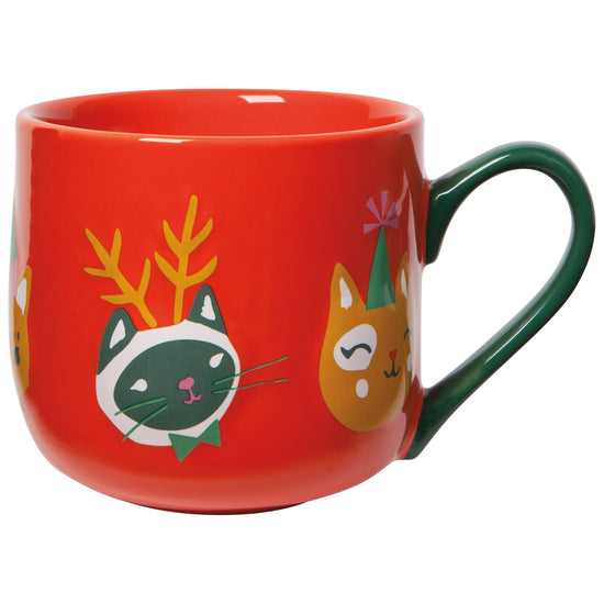 Minito & Co. Meow Double Handle Cat Cups