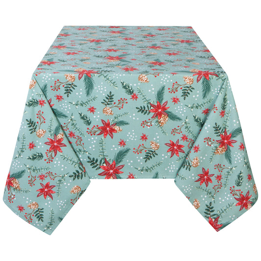 Poinsettia Tablecloth 60 X 120 Inches