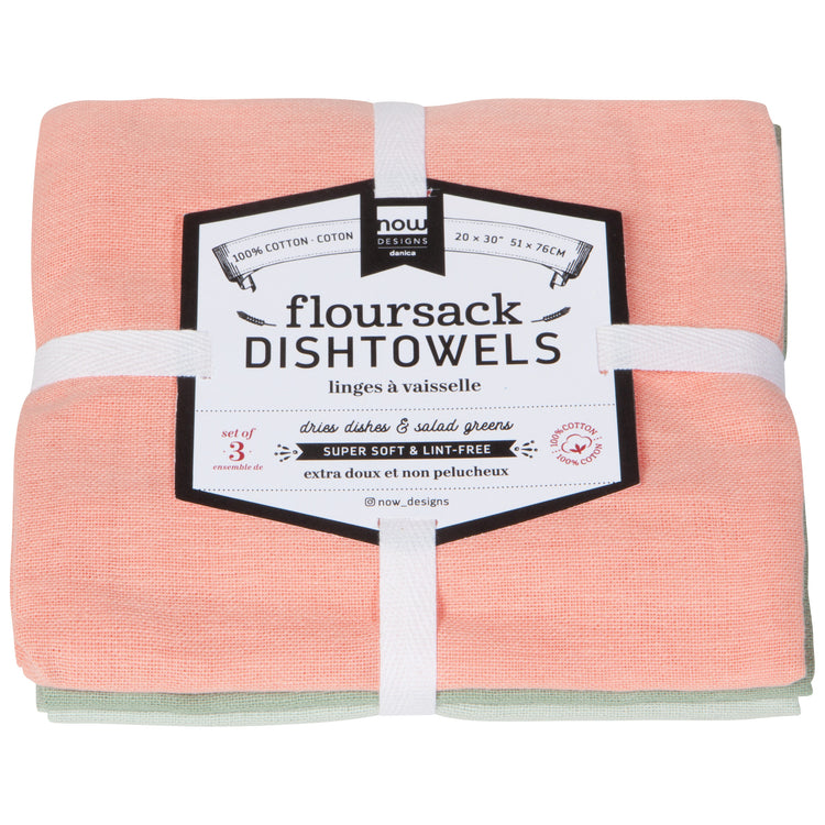 Dawn Eucalyptus Mist Floursack Dishtowels Set of 3