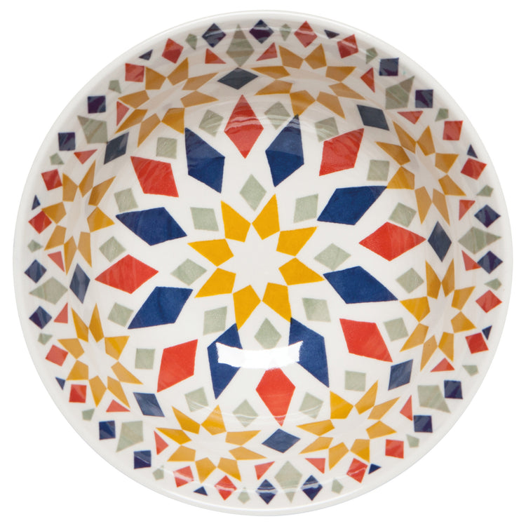 Kaleidoscope Stamped Bowl 6 Inch