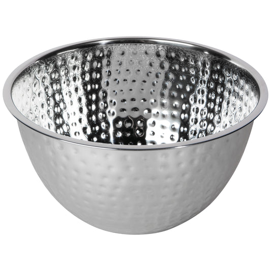 Hammer Dots Steel Mixing Bowl Large
