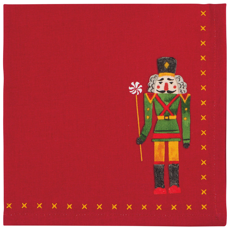 Nutcracker Printed Napkins Set of 4