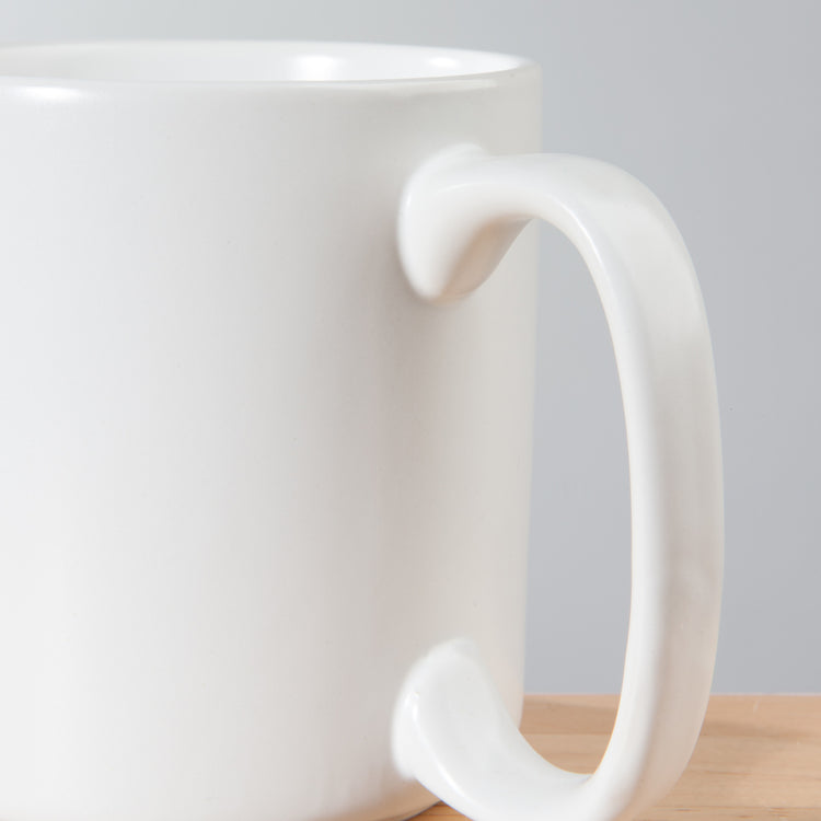 Matte White Mug 14 oz