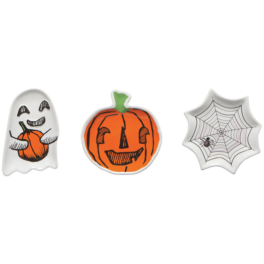 Spooktacular Shaped Dishes Set of 3