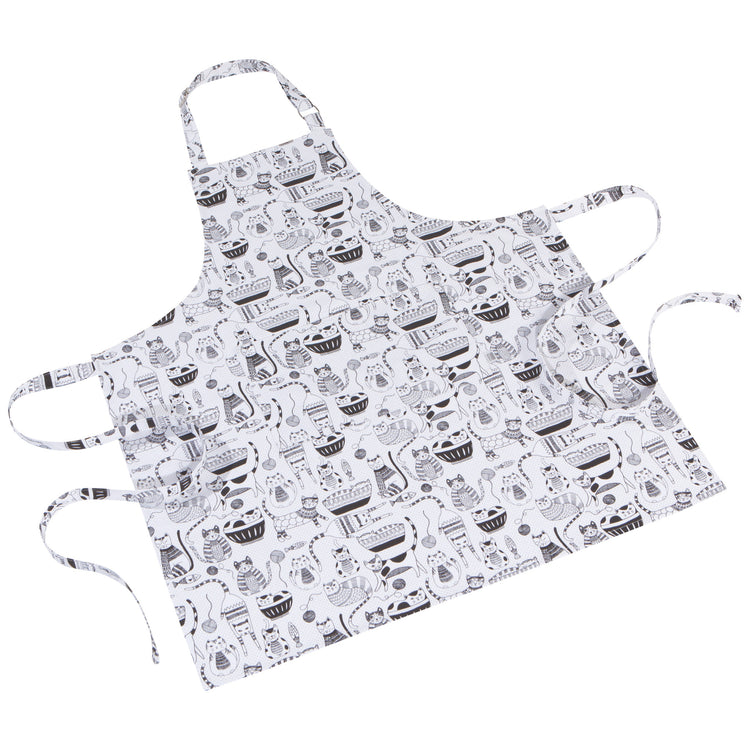 Purr Party Chef's Cotton Apron