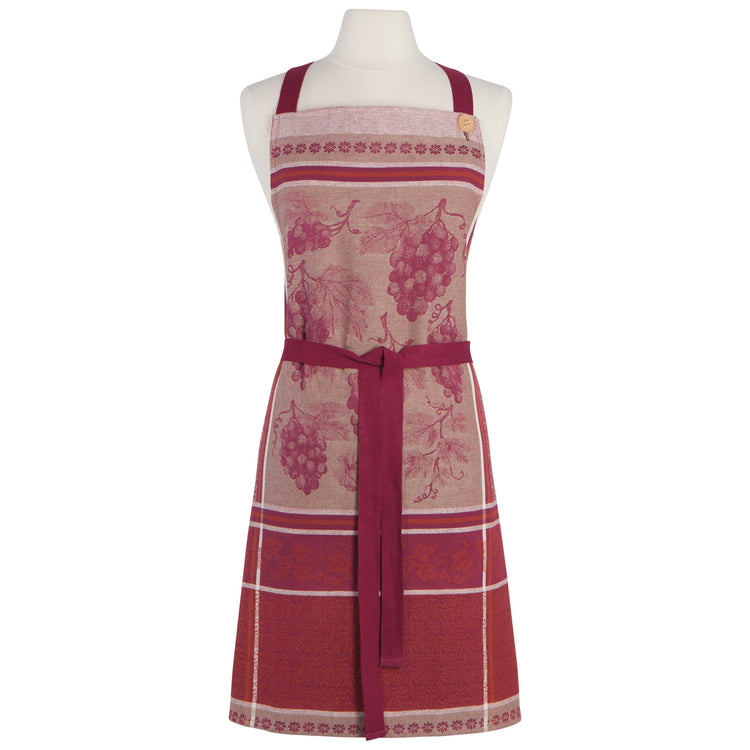 Grapes Jacquard Apron