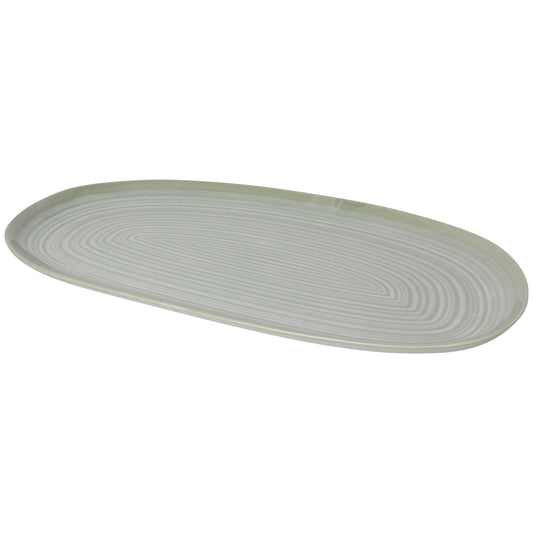 Sage Aquarius Oval Platter 15 Inch