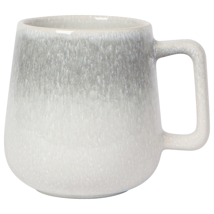 Mineral Mist Gray Reactive Glaze Mug 14oz
