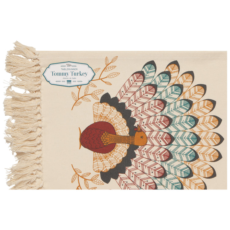 Tommy Turkey Printed Table Runner
