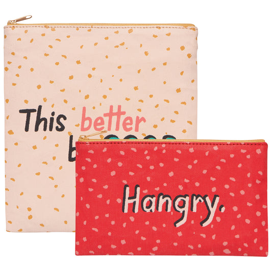 Maybe Not Snack Bags Set of 2