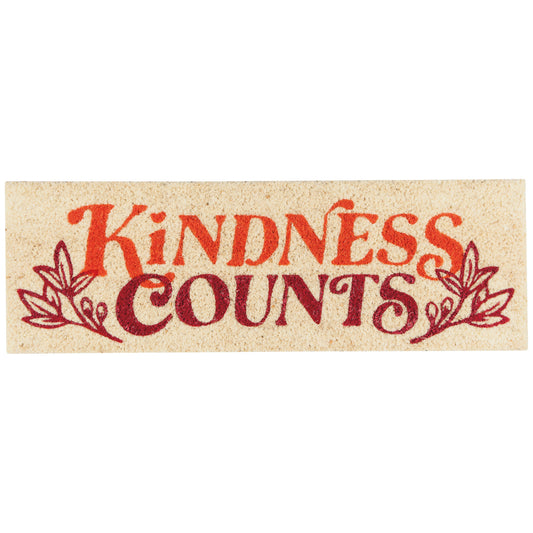 Kindness Counts Half Size Demi Doormat
