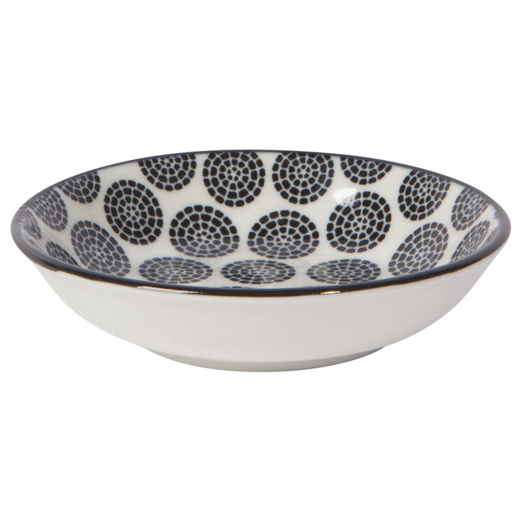 Bits and Dots Stamped Pinch Bowls Set of 6