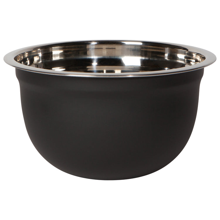 Matte Steel Black Mixing Bowls Set of 3