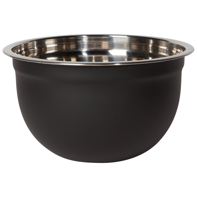 Matte Steel Black Mixing Bowls Set of 3