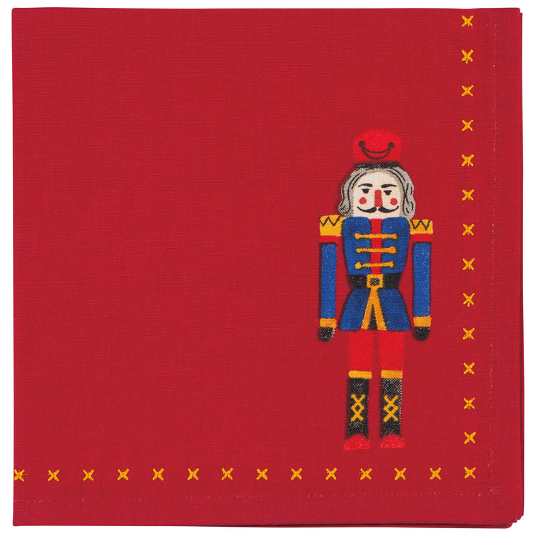 Nutcracker Printed Napkins Set of 4