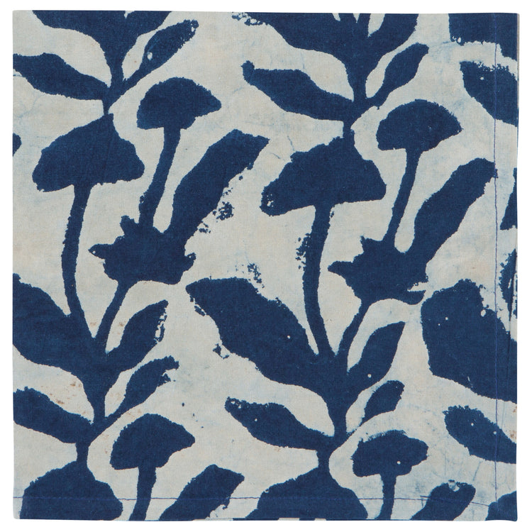 Flourish Block Print Napkins Set of 4