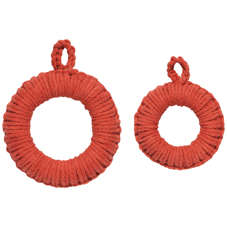 Clay Orb Trivets Set of 2