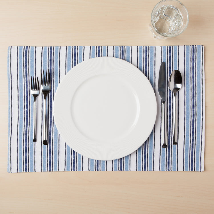 Second Spin Horizon Stripe Placemats Set of 4