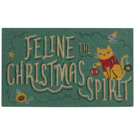 Santa Claws Coir Fibre Doormat