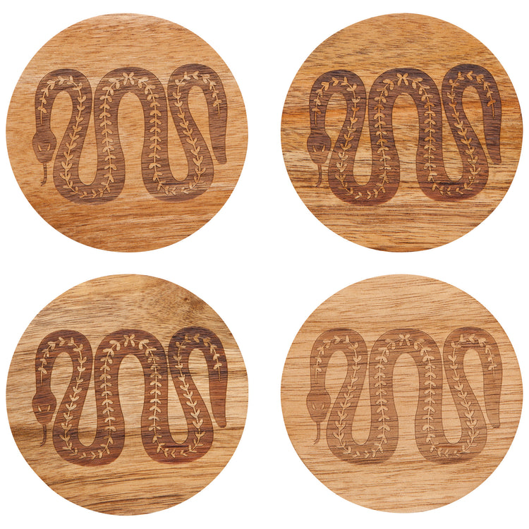 Olympus Engraved Coasters Set of 4