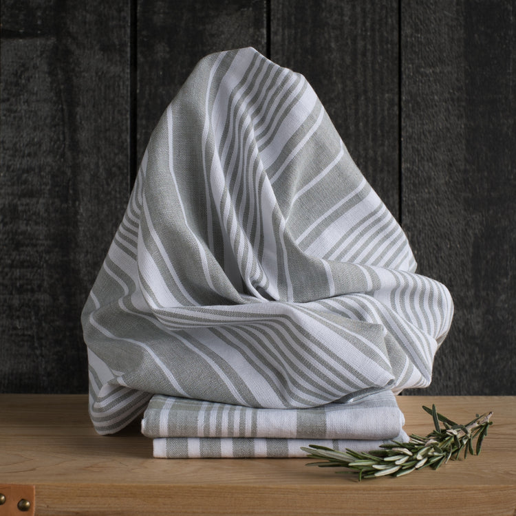 Jumbo London Gray Dishtowels Set of 3