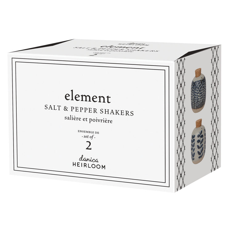 Element Salt and Pepper Shakers Set of 2