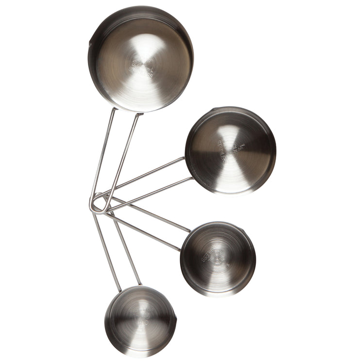 Steel Measuring Spoons Set of 4