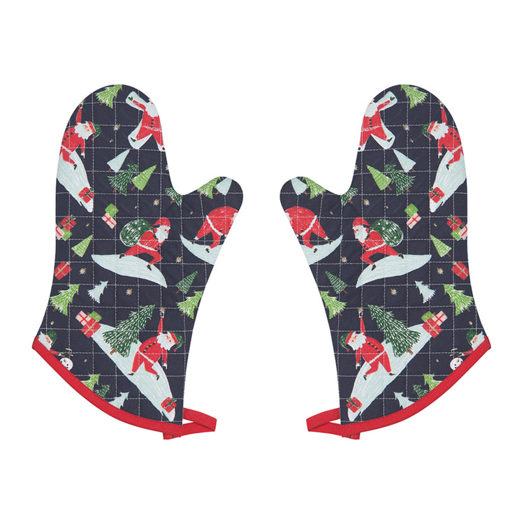 Must Be Santa Chef Oven Mitt