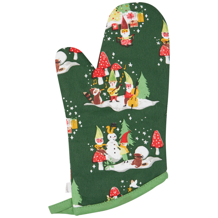 Gnome For The Holidays Oven Mitts Set of 2