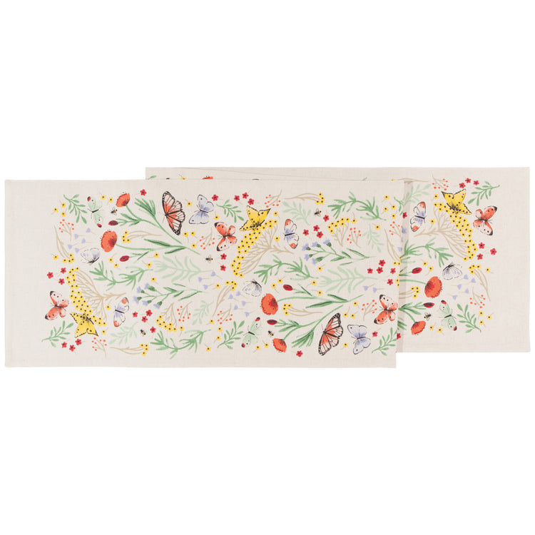 Morning Meadow Table Runner 72 Inches