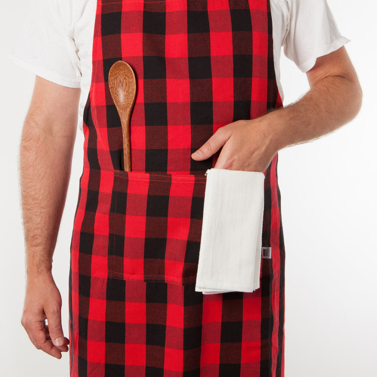 Buffalo Check Oversized Mightly Apron