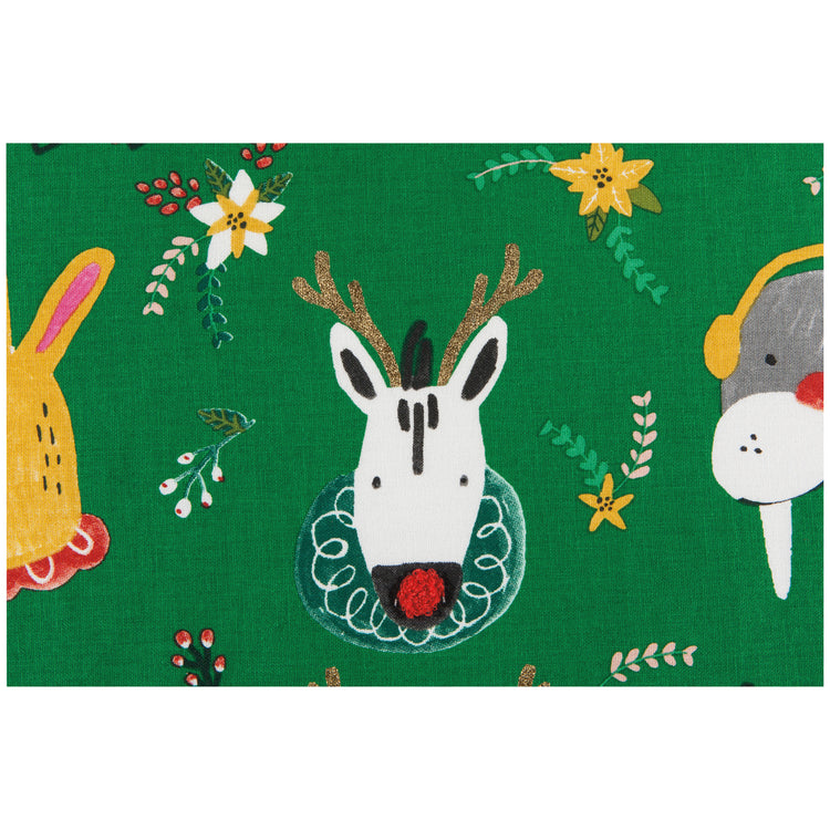 Rudolph Imposter Decorative Dishtowel