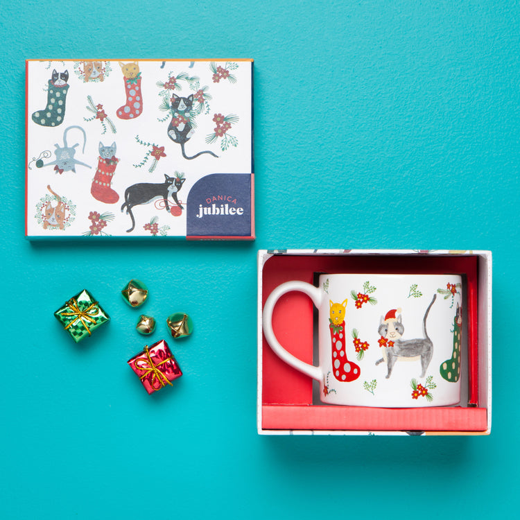 Meowy Christmas Mug in a Box