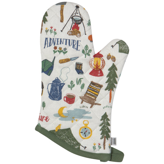 Out and About Spruce Oven Mitt